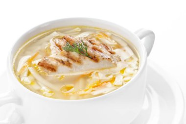 Izgara tavuk çorbası