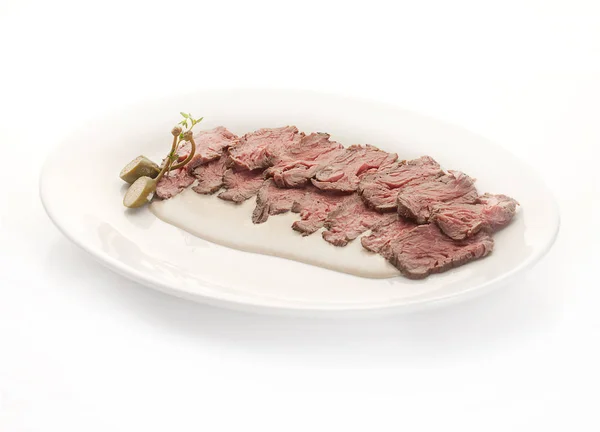 Vitello Tonnato Plat italien — Photo