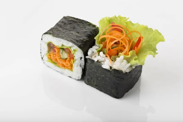 Kimchi roll met garnalen — Stockfoto
