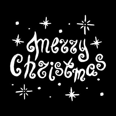 Mutlu Noeller modern fırça yazı el yazısı. Poster, tebrik kartı veya yazdırma t-shirt ve giyim için çizilmiş tasarım öğeleri el.