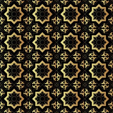 Art Deco model sorunsuz vektör