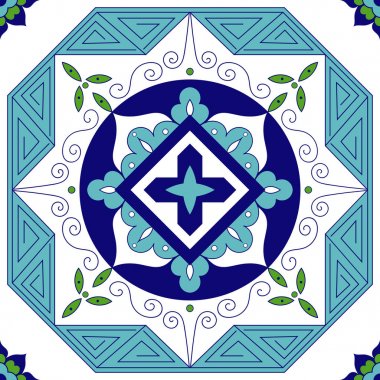 Meksika fayans tasarlamak vektör