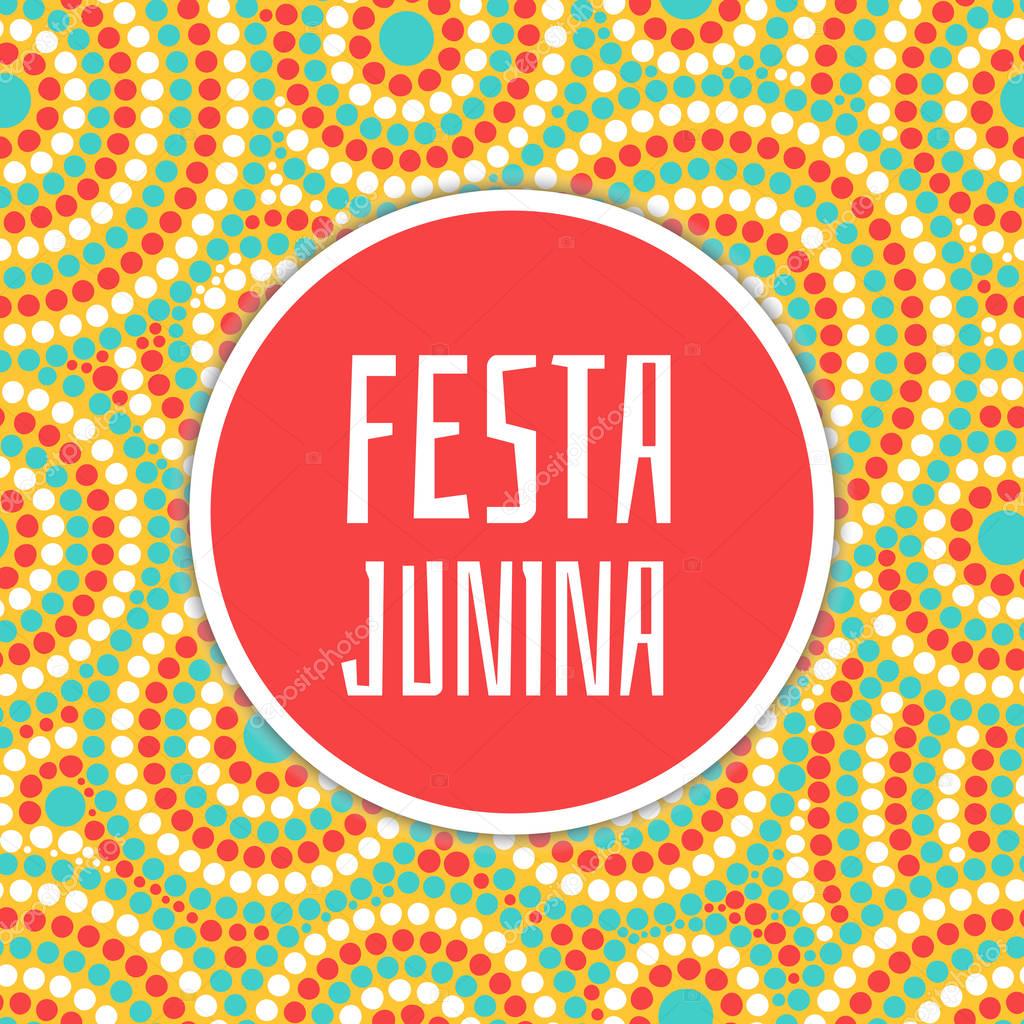 Festa Junina banner vector