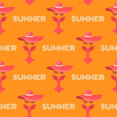 Sorunsuz yaz Model arka plan vektör