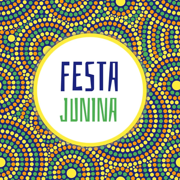 Festa Junina Hintergrundvektor — Stockvektor