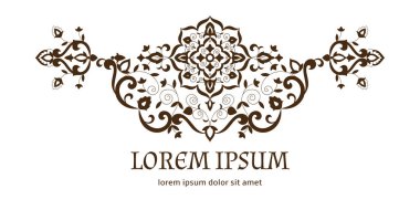 Anahat çiçek plan vektör