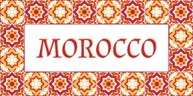 Fas Seyahat afiş vektör