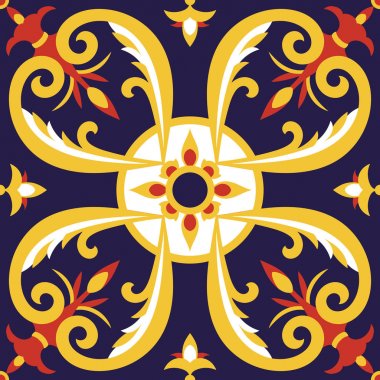 İtalyan Fayans tasarlamak vektör