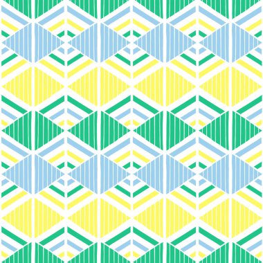 Kesintisiz geometrik desen vektör yaz