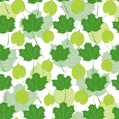 Yeşil orman tasarlamak vektör sorunsuz