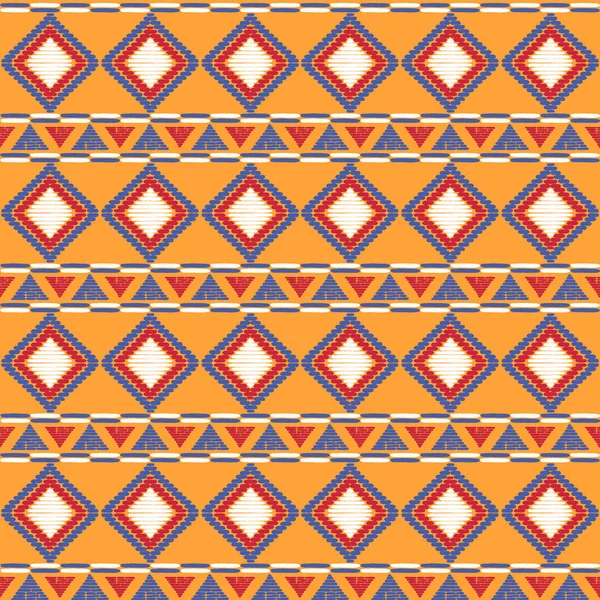 Modèle tribal vecteur sans couture — Image vectorielle