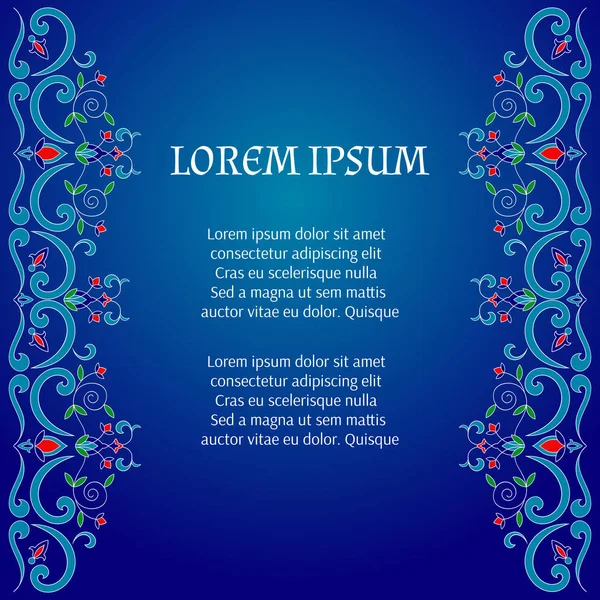 Vintage çiçek plan vektör