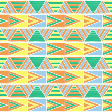 Yaz Afrika tasarlamak vektör sorunsuz