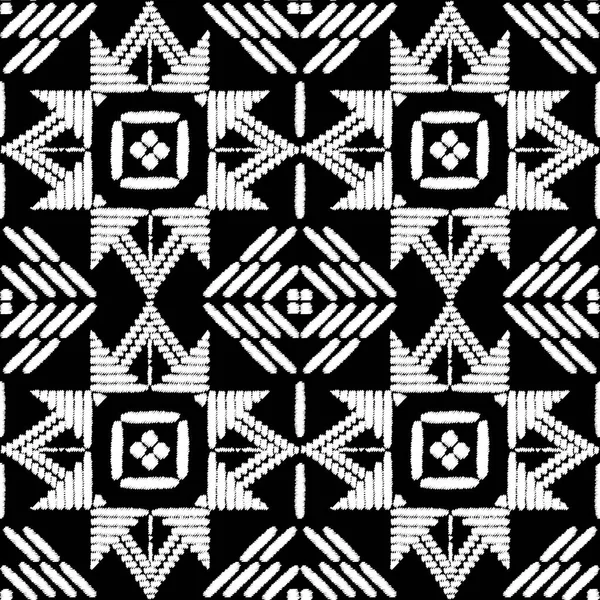 Aztek nakış desen tasarım sorunsuz vektör
