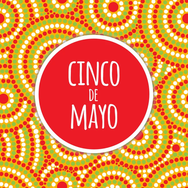 Cinco de Mayo banner vector — Stockový vektor