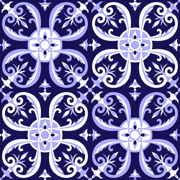 Portekizce fayans tasarlamak vektör