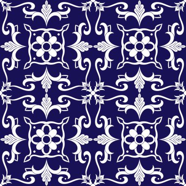 Portekizce kiremit tasarlamak vektör