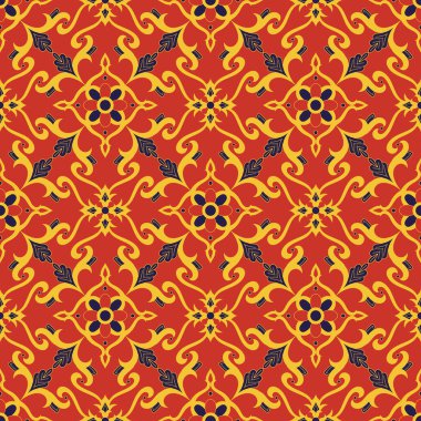 İspanyolca kiremit tasarlamak vektör sorunsuz