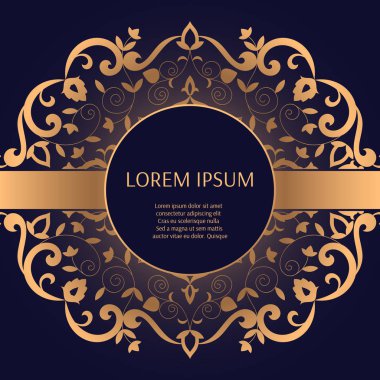 Lüks plan tasarlamak vektör