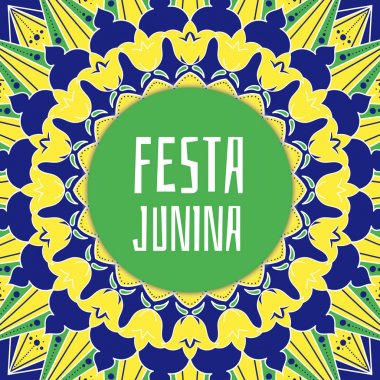 Festa Junina banner vector