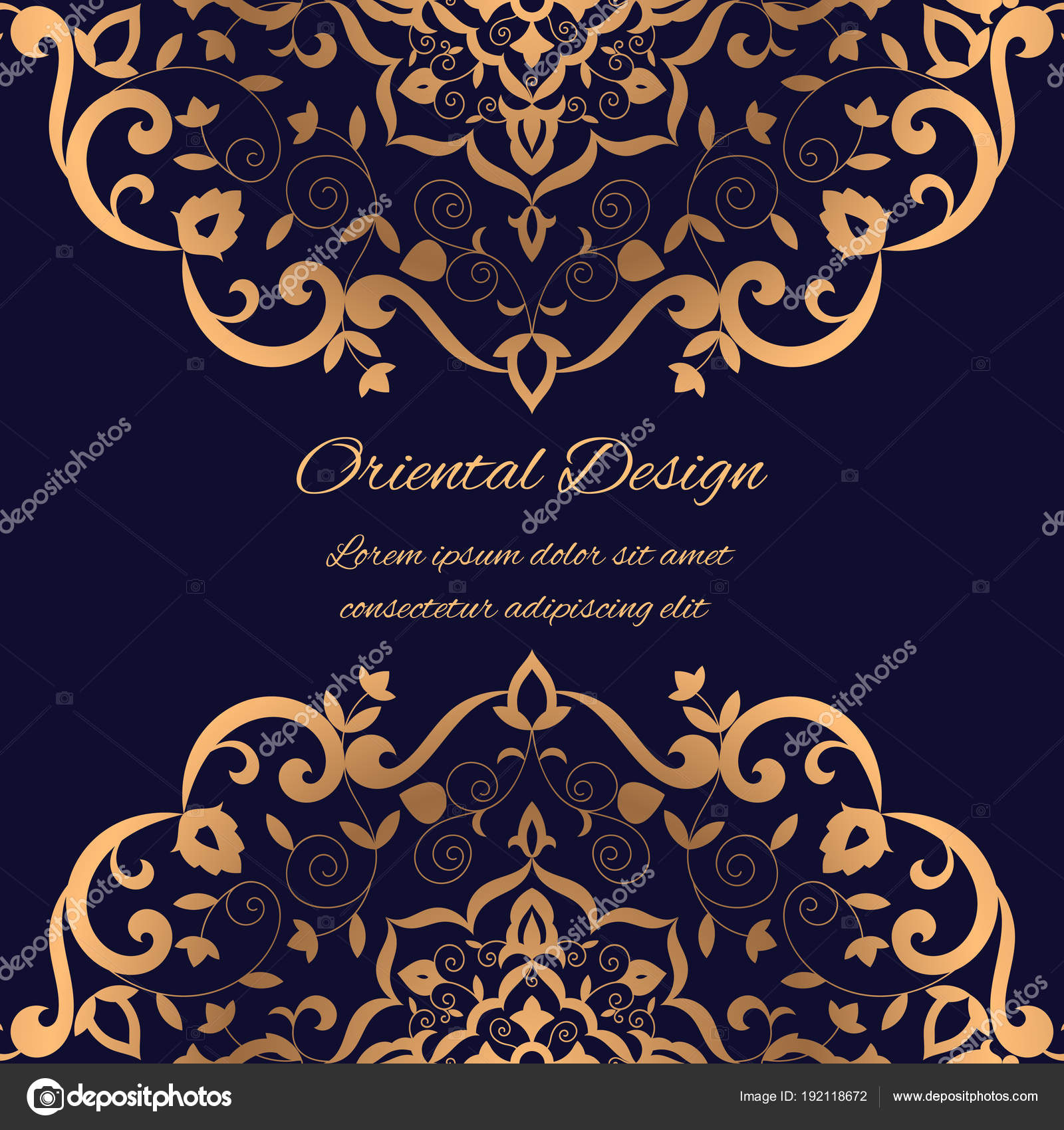 Luxury background pattern vector. Golden floral wedding design ... Luxury background pattern vector. Golden floral wedding design ...