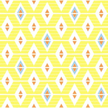 Kesintisiz geometrik desen vektör yaz