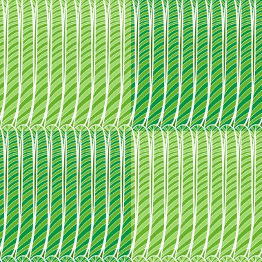 Tropic muz palmiye Dikişsiz desen vektör yaprak. Egzotik doğa yeşil doku arka plan. Orman tasarımı duvar kağıdı, kağıt, kumaş veya organik Eko ürün etiket veya paket sarma için yazdırma.