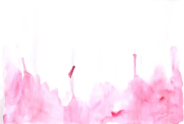 Rosa akvarell bakgrunden — Stockfoto