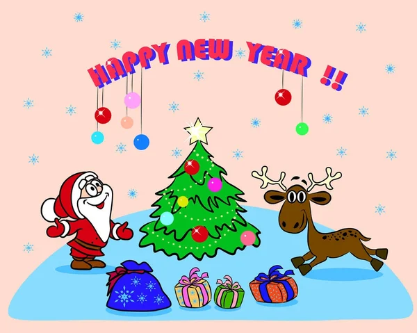 Mutlu yıllar kartı.