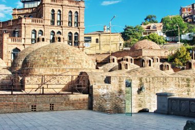 Tiflis 'te sülfür banyosu