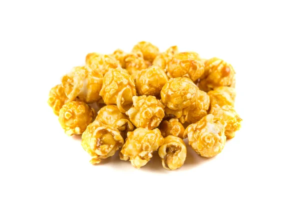 Hromadu karamelový popcorn — Stock fotografie