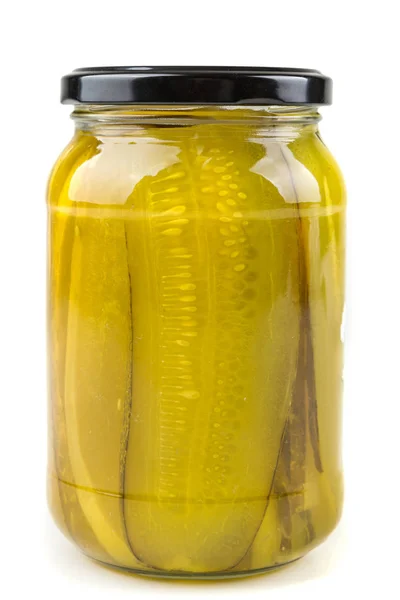 Thin sliced pickles — Stock Photo, Image