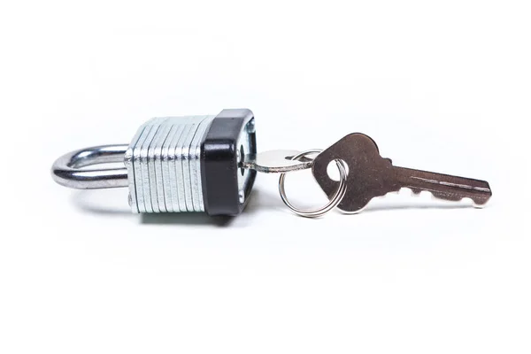 Padlock and keys — Stock Photo, Image