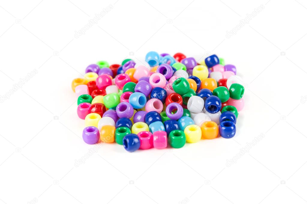 Children's plastic beads