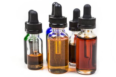 Vape suyu çeşitli tatlar