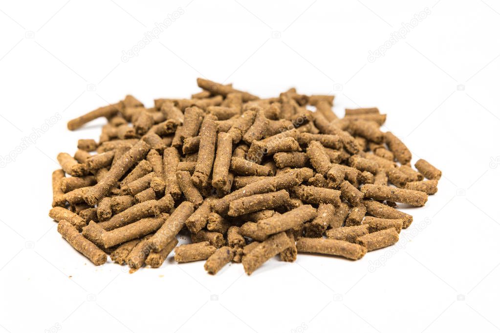 Pile of ferret food 