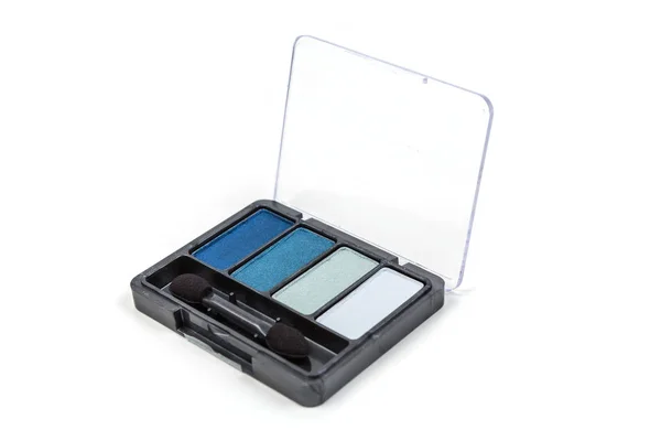 Eyeshadow niebieski palet — Zdjęcie stockowe