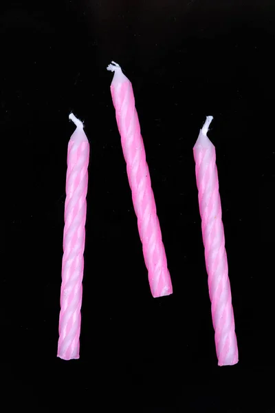 Assorted colored candles — Stock Photo, Image