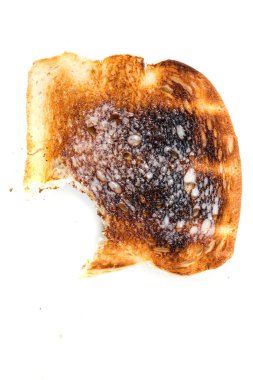 Bütün tahıl tost yandı 