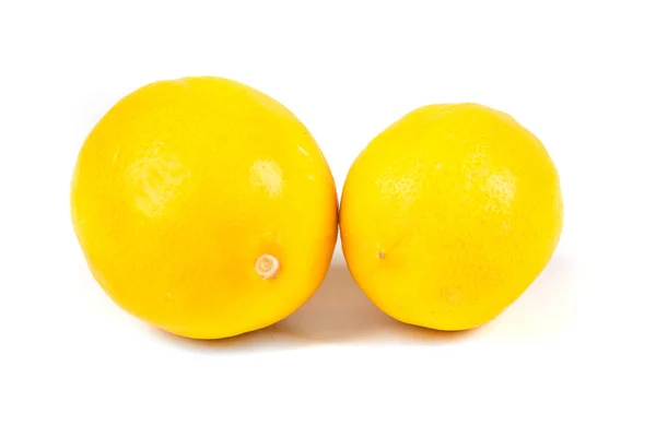 Két meyer citrom — Stock Fotó