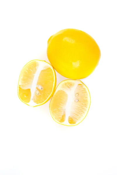 Два Мейер лимони — стокове фото