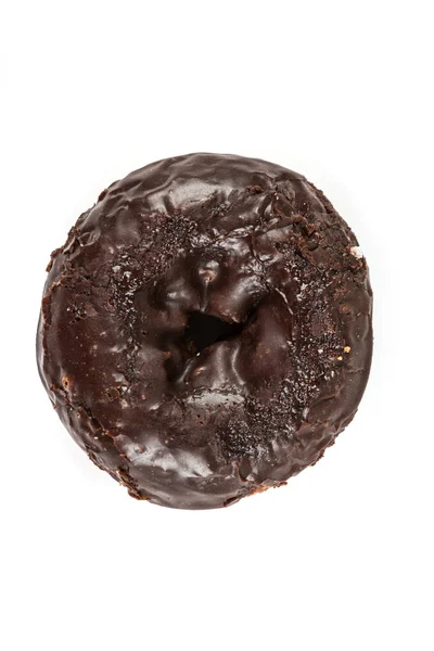 Schokolade gefrostete Kuchen Donuts — Stockfoto