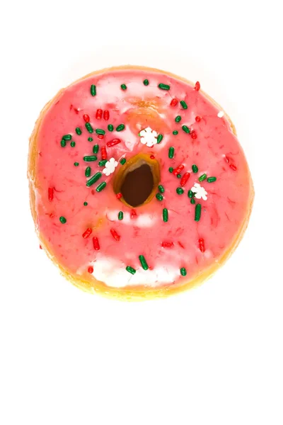 Raised frosted donut — Stock Photo, Image