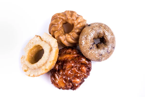 Surtido de rosquillas esmaltadas y esmeriladas — Foto de Stock