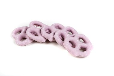 Ahududu yoğurt kaplı simit