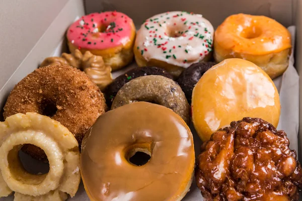 Box of assorted pastries