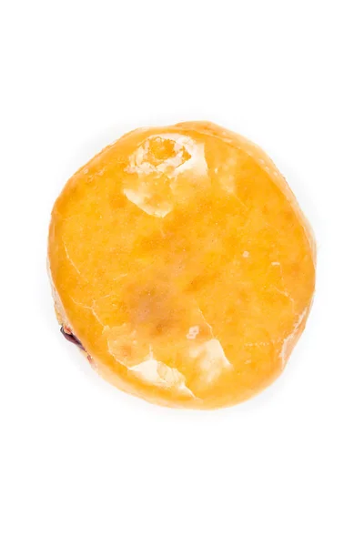Gelé fylld frostat donut — Stockfoto
