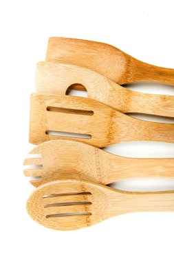 Bambu mutfak eşyaları kümesi 