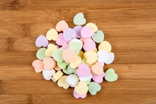 Coeurs de bonbons Valentine vierges — Photo