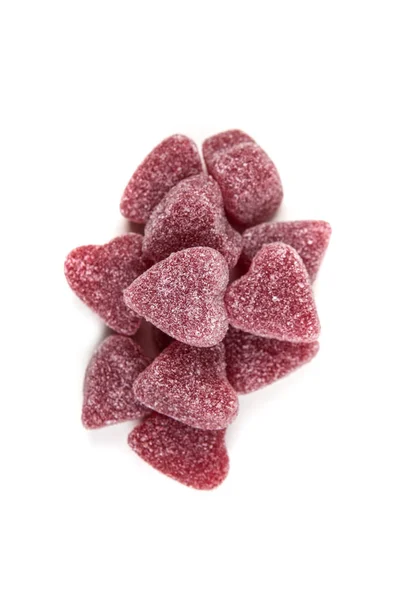 Heart shaped gummy candy — Stock Photo, Image